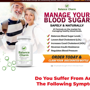 Balance Charm Blood Sugar [US] (Social,Banner,Native,Push,SEO,Search) - CPA {No BrandBidding} 