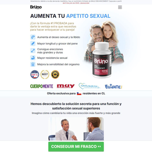 Bruno Male Enhancement [PR,CO,CR,GT,MX,NI,PA,UY,VE] (Banner,Native,Social,Search,SEO,PPC,Push,Brand Bidding,Shopping) - CPA 