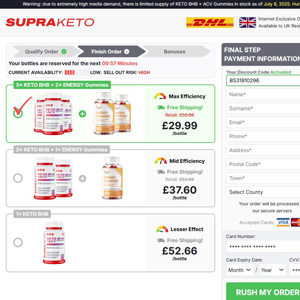 Supra Keto BHB + ACV Gummies [UK] (Banner,Native,Social,Search,SEO,PPC,Push,Brand Bidding,Shopping) - CPA