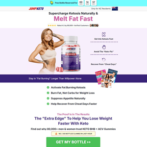 JumpKETO Gummies [NZ] (Banner,Native,Social,Search,SEO,PPC,Push,Brand Bidding,Shopping) - CPA 