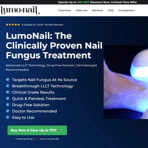 Lumonail Nail Fungus - DTC [DE,AT] (Social,Banner,Native,Push,SEO,Search,Brand Bidding) - CPA