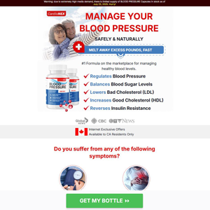CardioNEX Blood Pressure - DTC [CA] (Banner,Native,Social,Search,SEO,PPC,Push,Brand Bidding,Shopping) - CPA