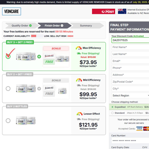 Veincare Varicose Vein Root Remover - DTC [NZ] (Banner,Native,Social,Search,SEO,PPC,Push,Brand Bidding,Shopping) - CPA