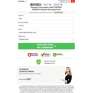 Arthro MD+ French - DTC (CH) (Banner,Native,Social,Search,SEO,PPC,Push,Brand Bidding,Shopping) - CPA 
