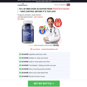 Prostate Multiphase - DTC [UK] (Banner,Native,Social,Search,SEO,PPC,Push,Brand Bidding,Shopping) - CPA