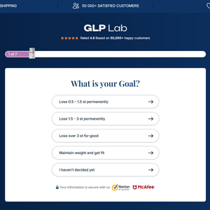 GLP Lab Diet - DTC [UK] (Social,Banner,Native,Push,SEO,Search,Brand Bidding) - CPA