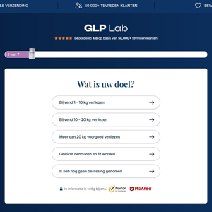 GLP Lab Diet - DTC [NL,BE] (Social,Banner,Native,Push,SEO,Search,Brand Bidding) - CPA