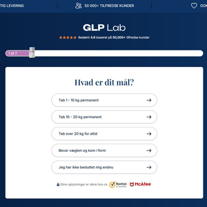 GLP Lab Diet - DTC [DK] (Social,Banner,Native,Push,SEO,Search,Brand Bidding) - CPA