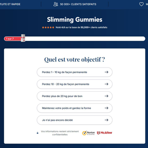 Slimming Gummies - DTC [FR] (Social,Banner,Native,Push,SEO,Search,Brand Bidding) - CPA