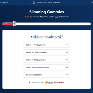 Slimming Gummies - DTC [FI] (Social,Banner,Native,Push,SEO,Search,Brand Bidding) - CPA