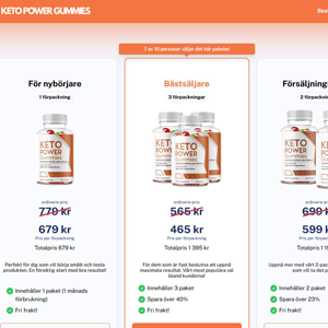 Keto Power Gummies - DTC [SE] (Social,Banner,Native,Push,SEO,Search,Brand Bidding) - CPA