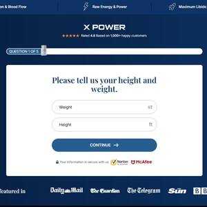 X Power ME - DTC [UK] (Banner,Native,Social,Search,SEO,Brand Bidding) - CPA