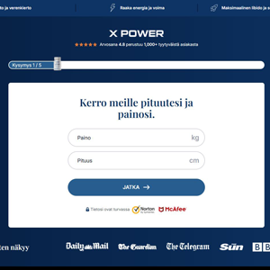 X Power ME - DTC [FI] (Banner,Native,Social,Search,SEO,Brand Bidding) - CPA