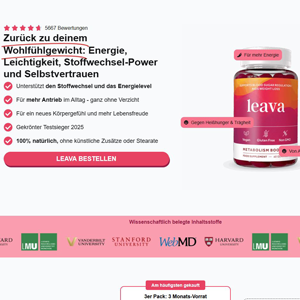 Leava Diet Gummies - DTC [DE,AT,CH] (Social,Banner,Native,Push,SEO,Search,Brand Bidding) - CPA