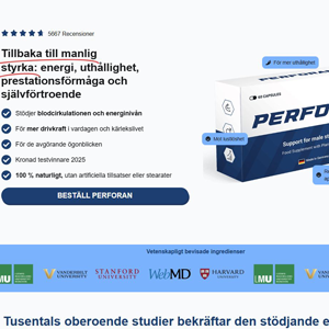 Perforan ME - DTC [SE] (Social,Banner,Native,Push,SEO,Search,Brand Bidding) - CPA