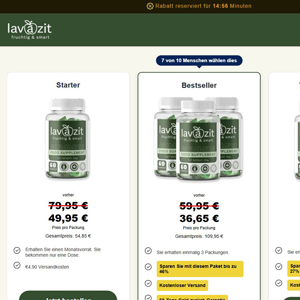 Lavazit Diet - DTC [DE,AT,CH] (Banner,Native,Social,Search,SEO,Brand Bidding) - CPA