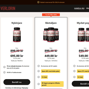 Verlorin ME - DTC [SE] (Social,Banner,Native,Push,SEO,Search,Brand Bidding) - CPA
