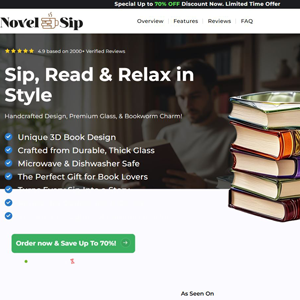 NovelSip - DTC [US] (Social,Banner,Native,Push,SEO,Search,Brand Bidding) - CPA