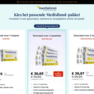 Medislimol Diet - DTC [NL] (Banner,Native,Social,Search,SEO,Brand Bidding) - CPA