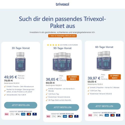 Trivexol - Diet  [DE,AT,CH] (Banner,Native,Social,Search,SEO,Brand Bidding) - CPA