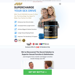 MANCODE Gummies - DTC [CA] (Banner,Native,Social,Search,SEO,PPC,Push,Brand Bidding,Shopping) - CPA
