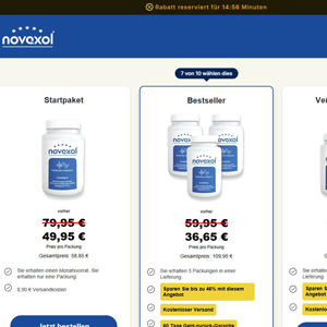 Novexol Health - DTC [DE,AT,CH] (Banner,Native,Social,Search,SEO,Brand Bidding) - CPA