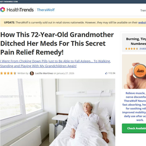 TheraWolf Neuro Balm - Advertorial [INTL] (Social,Banner,Native,Push,SEO,Search,Brand Bidding) - CPA