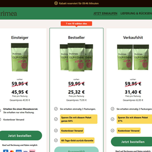 Purimea GLP-1 Drink - DTC [DE,AT,CH] (Social,Banner,Native,Push,SEO,Search,Brand Bidding) - CPA