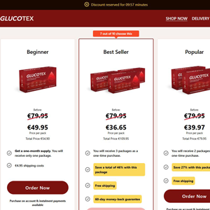 Glucotex Blood - DTC [IE] (Social,Banner,Native,Push,SEO,Search,Brand Bidding) - CPA 