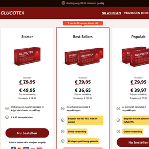 Glucotex Blood - DTC [BE] (Social,Banner,Native,Push,SEO,Search,Brand Bidding) - CPA