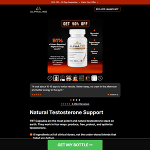 ALPHALINE TRT Male Enhancement Capsules DTC [CA] (Banner,Native,Social,Search,SEO,PPC,Push,Brand Bidding,Shopping) - CP
