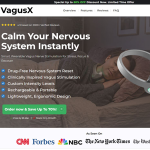 VagusX - DTC [US] (Social,Banner,Native,Push,SEO,Search,Brand Bidding) - CPA 