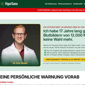 VigorSana - TSL [DE,AT,CH] (Social,Banner,Native,Push,SEO,Search,Brand Bidding) - CPA
