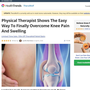TheraWolf Pain Relief Balm Subscription - Advertorial [INTL] (Social,Banner,Native,Push,SEO,Search,Brand Bidding) - CPA