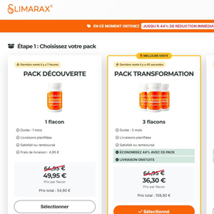 Slimarax Fat Burner [FR,BE,DE,AT,NL,UK] (Social,Banner,Native,Push,SEO,Search) - CPA {No BrandBidding}
