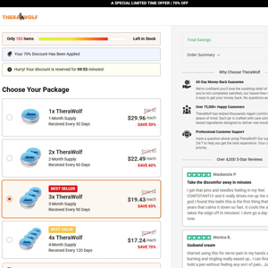 TheraWolf Neuro Balm Subscription - DTC [INTL] (Social,Banner,Native,Push,SEO,Search,Brand Bidding) - CPA