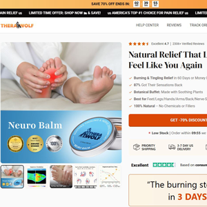 TheraWolf Neuro Balm Subscription - Product Page [INTL] (Social,Banner,Native,Push,SEO,Search,Brand Bidding) - CPA