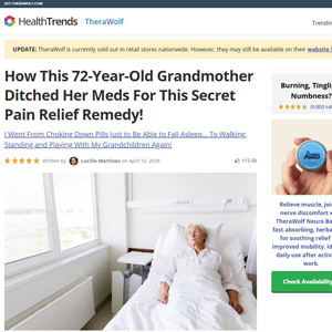 TheraWolf Neuro Balm Subscription - Advertorial [INTL] (Social,Banner,Native,Push,SEO,Search,Brand Bidding) - CPA