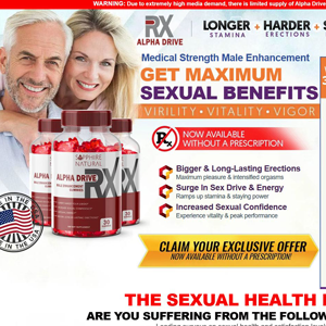 Alpha Drive RX ME [US,CA] (Social,Banner,Native,Push,SEO,Search) - CPA {No BrandBidding} 