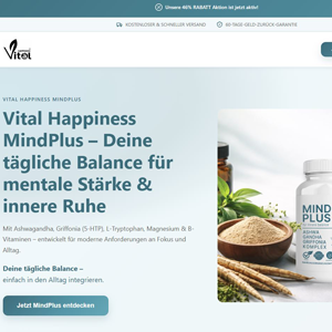 MindPlus Mental Health - DTC [DE,AT,CH] (Banner,Native,Social,Search,SEO,Brand Bidding) - CPA 