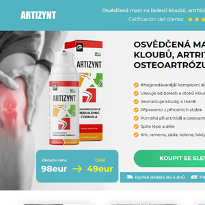 ArtiZynt Gel COD [CZ] (Banner,Native,Social,Search,SEO,Brand Bidding) - CPA