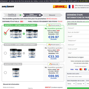 MANERGY Male Enhancement [FR] (Banner,Native,Social,Search,SEO,PPC,Push,Brand Bidding,Shopping) - CPA