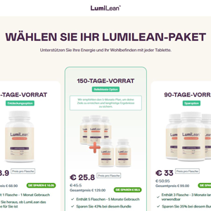 LumiLean Diet [DE,AT,CH] (Social,Banner,Native,Push,SEO,Search,Brand Bidding) - CPA