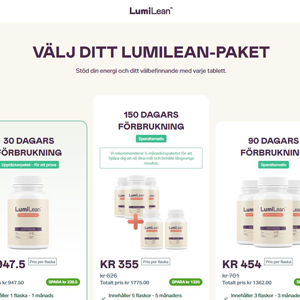 LumiLean Diet [SE] (Social,Banner,Native,Push,SEO,Search,Brand Bidding) - CPA