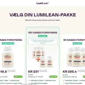 LumiLean Diet [DK] (Social,Banner,Native,Push,SEO,Search,Brand Bidding) - CPA