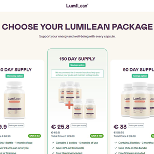 LumiLean Diet [IE] (Social,Banner,Native,Push,SEO,Search,Brand Bidding) - CPA 