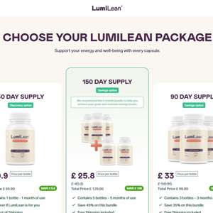 LumiLean Diet [UK] (Social,Banner,Native,Push,SEO,Search,Brand Bidding) - CPA