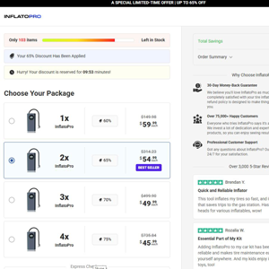 InflatoPro Tire Inflator - DTC [INTL] (Social,Banner,Native,Push,SEO,Search,Brand Bidding) - CPA