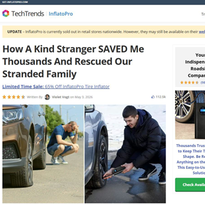 InflatoPro Tire Inflator - Advertorial [INTL] (Social,Banner,Native,Push,SEO,Search,Brand Bidding) - CPA