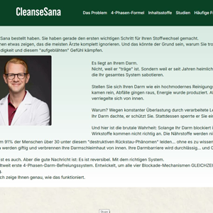 CleanseSana [DE,AT] (Social,Banner,Native,Push,SEO,Search,Brand Bidding) - Revshare